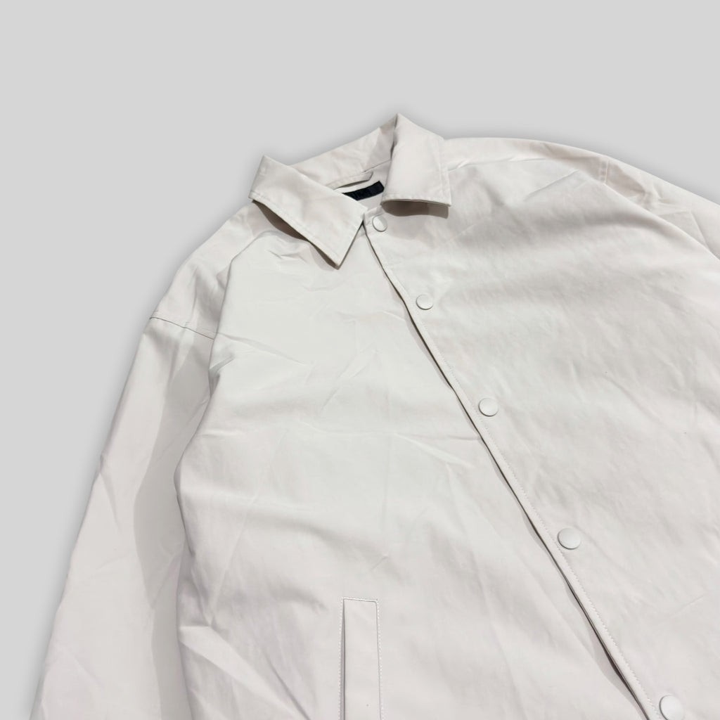 UNIQLO Men's Coach Jacket in Natural