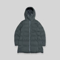 UNIQLO Women's Seamless Down Short Coat (Lightweight Nylon Water Repellent/Windproof Winter/Snow Puffer Jacket) in Dark Green