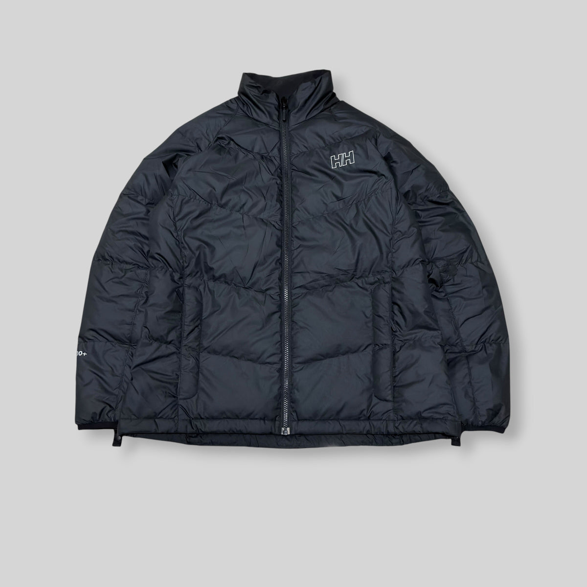 Helly Hansen Norway Women's 600+ Fill Power Goose Down Stand Collar Puffer Jacket (Lightweight Water Repellent/Windproof Winter/Snow Padded Jacket) in Black