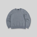 UNIQLO Men's Washable Milano Ribbed Crew Neck Sweater in Gray