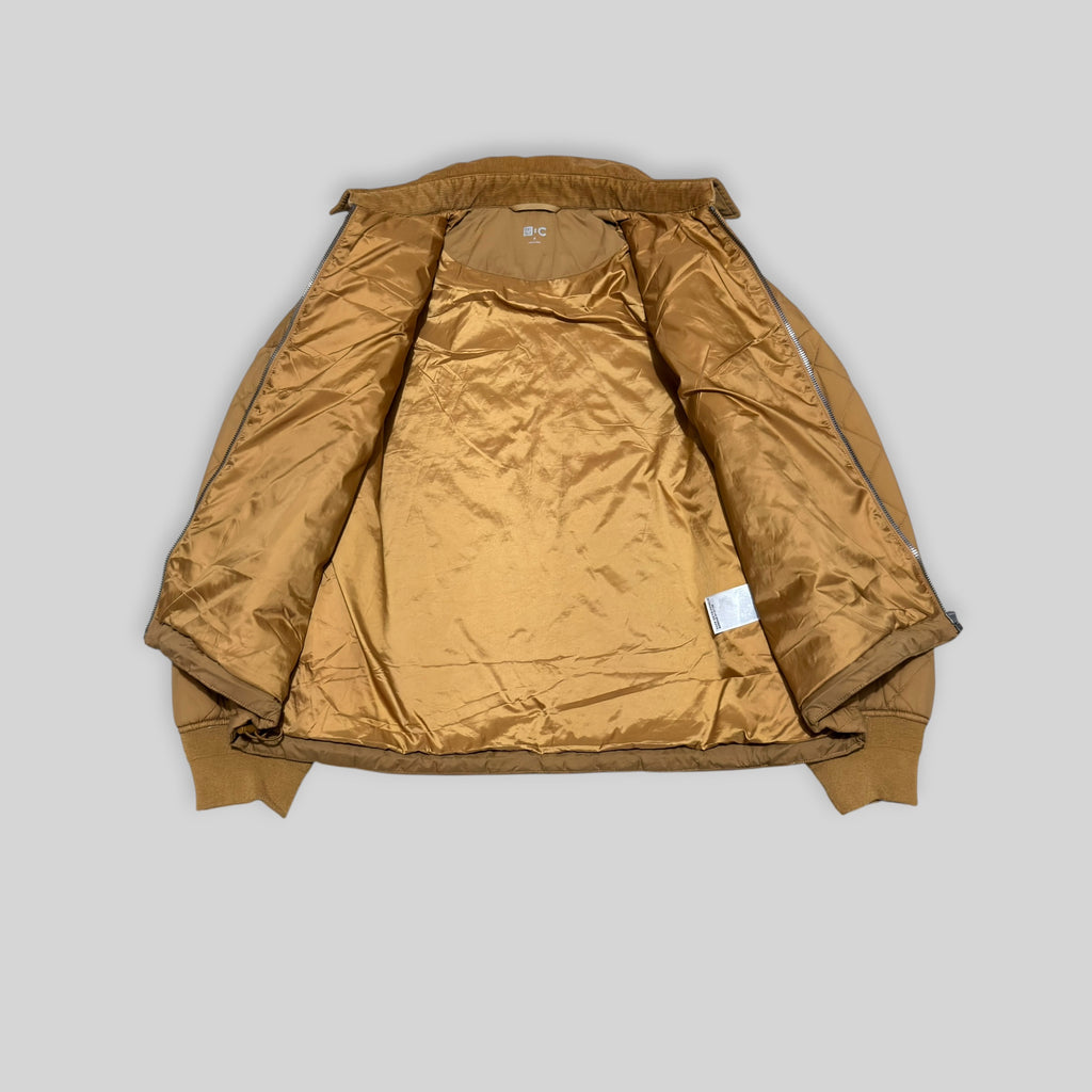 UNIQLO :C Women's Pufftech Padded Utility Zip Up Short Jacket (Lightweight Water Repellent/Windproof Winter/Snow Puffer Jacket) in Beige