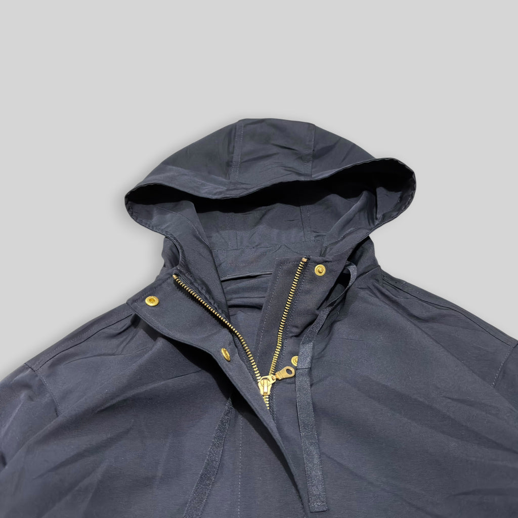 GU by UNIQLO Women's Mountain Parka (Lightweight Water Repellent Outdoor/Hiking Jacket) in Navy