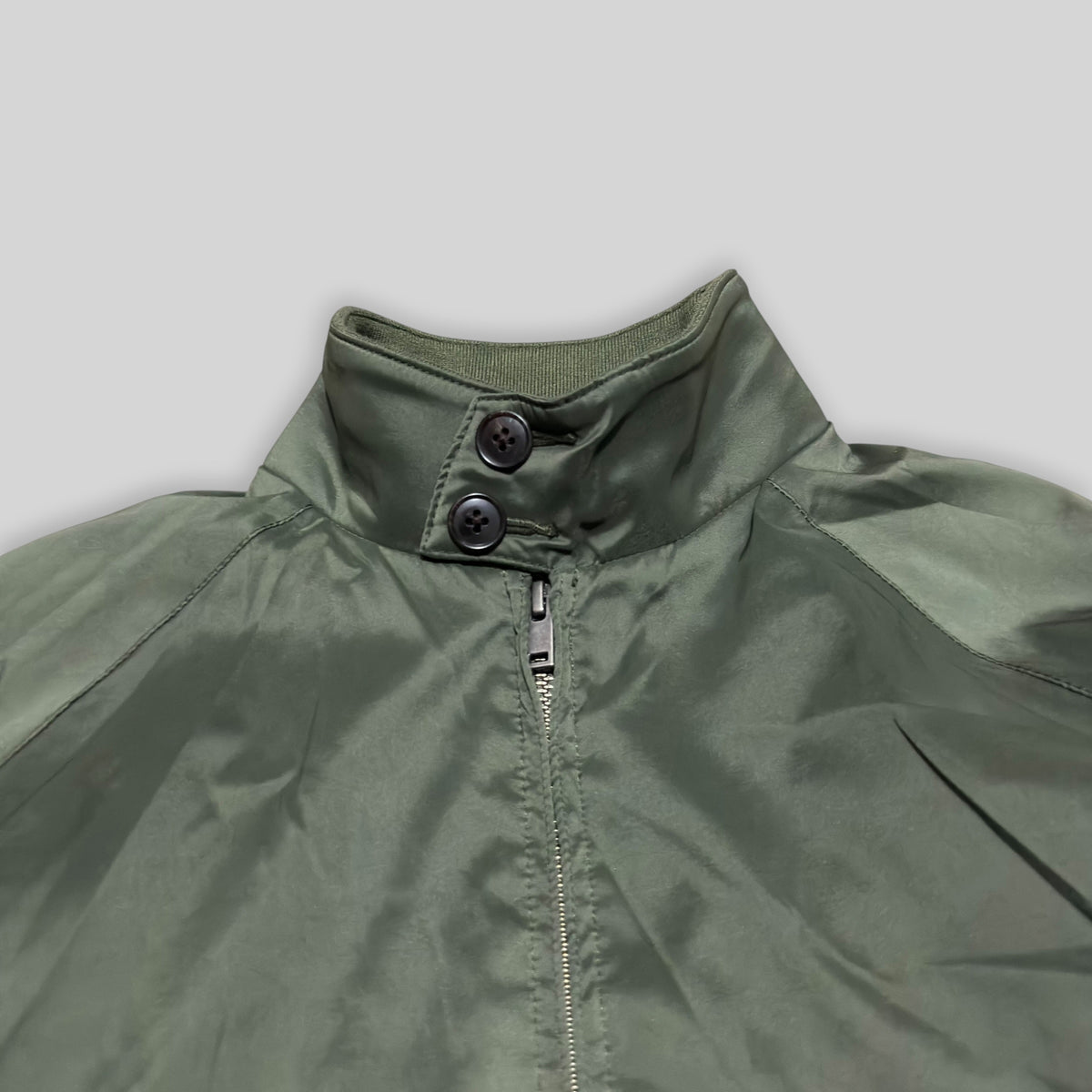 UNIQLO Men's Harrington Jacket (Swing Top Blouson) in Olive