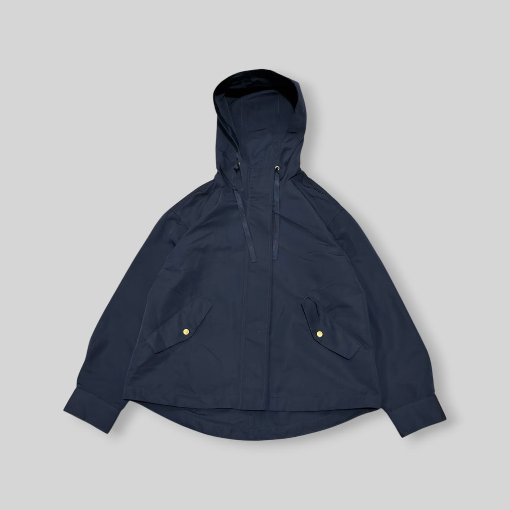 GU by UNIQLO Women's Mountain Parka (Lightweight Water Repellent Outdoor/Hiking Jacket) in Navy