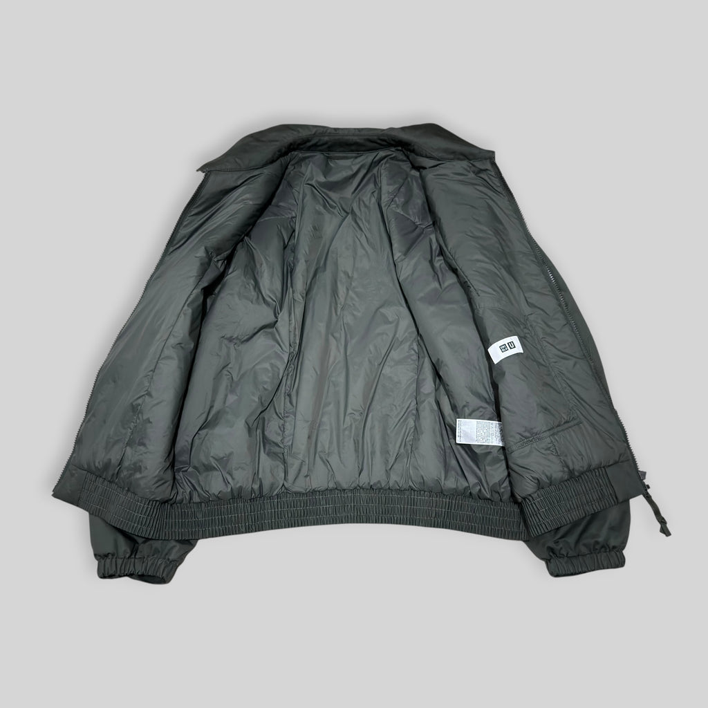 UNIQLO U Men's Pufftech Zip Up Padded Short Blouson in Olive
