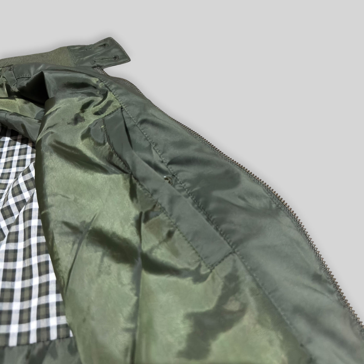 UNIQLO Men's Harrington Jacket (Swing Top Blouson) in Olive