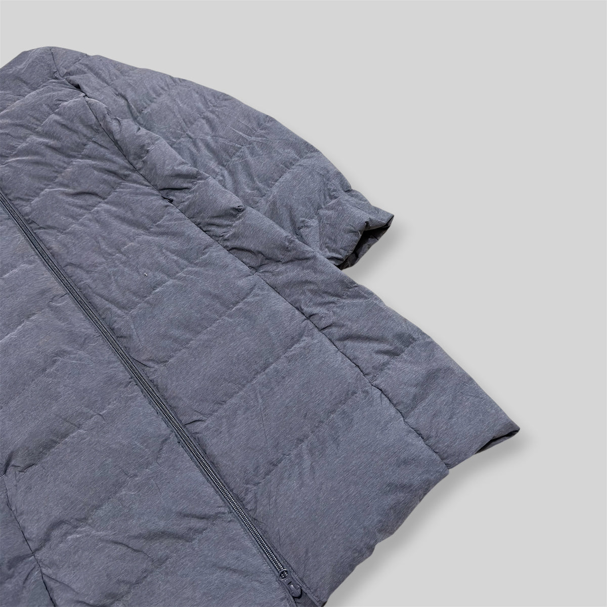UNIQLO Women's Ultra Light Down Long Puffer Coat (Lightweight Nylon Water Repellent/Windproof Winter/Snow Padded Jacket) in Dark Gray